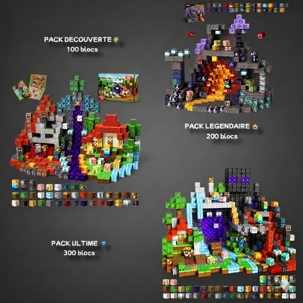 BLOCS MAGNÉTIQUES ÉDUCATIFS