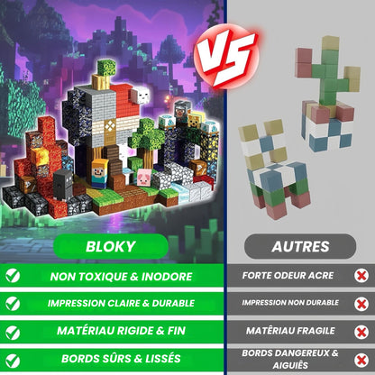 BLOCS MAGNÉTIQUES ÉDUCATIFS