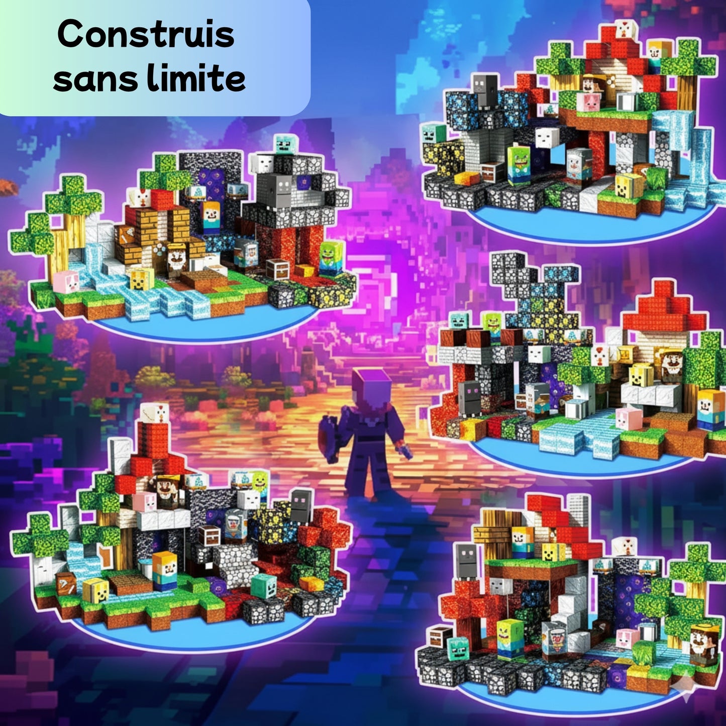 BLOCS MAGNÉTIQUES ÉDUCATIFS